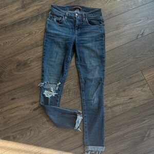 Joe’s Skinny “Flawless The Andie” Destroyed Jeans sz 24